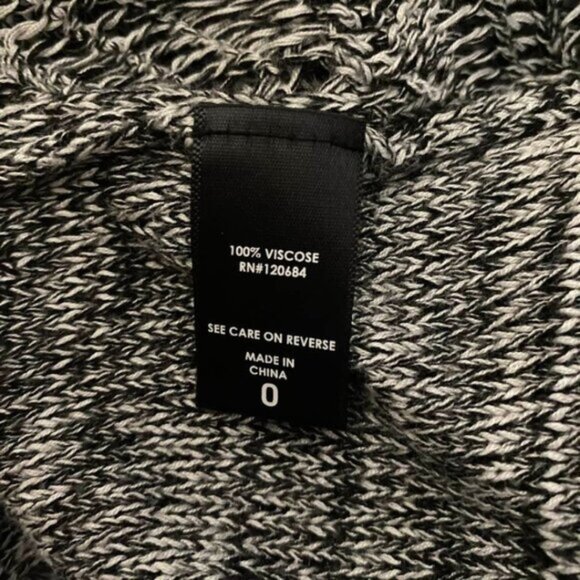 Torrid Sleeveless Long Open Knit Cardigan Sweater Gray Black Large L Plus Size - Picture 7 of 12